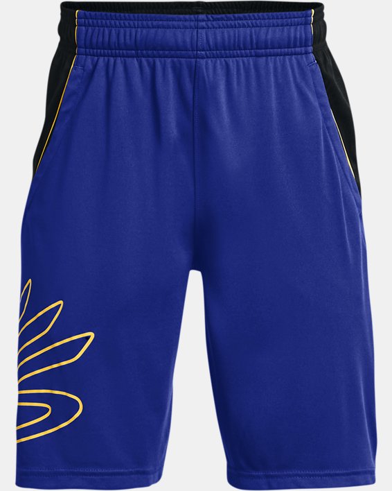 Boys' Curry SC Hoops Shorts, Blue, pdpMainDesktop image number 0